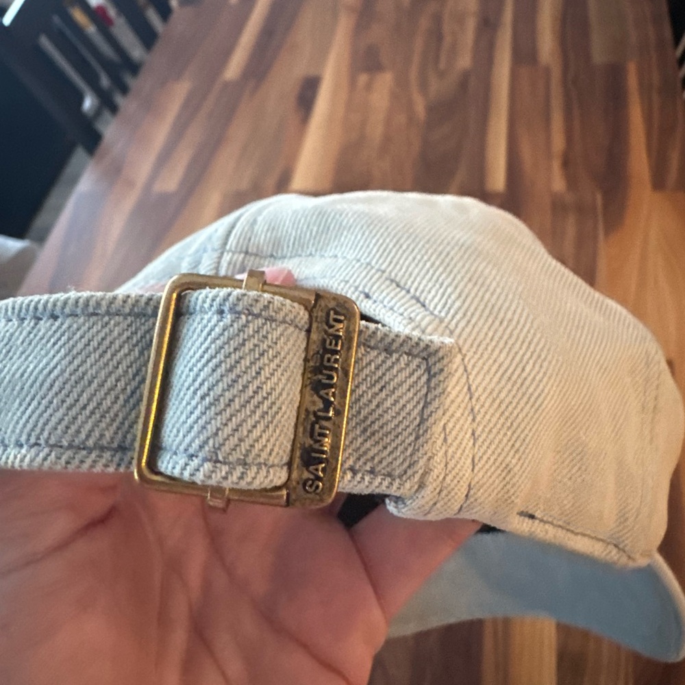 Saint Laurent Blue Cap with Black Interior - Picture 3 of 4